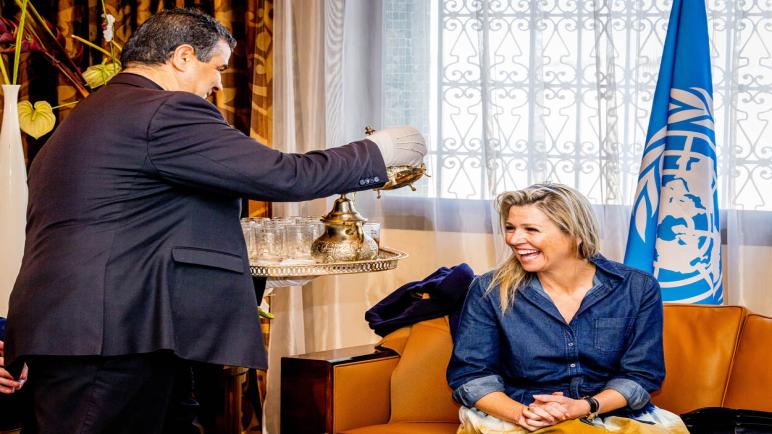 Koningin Máxima bezoekt het Koninkrijk Marokko
